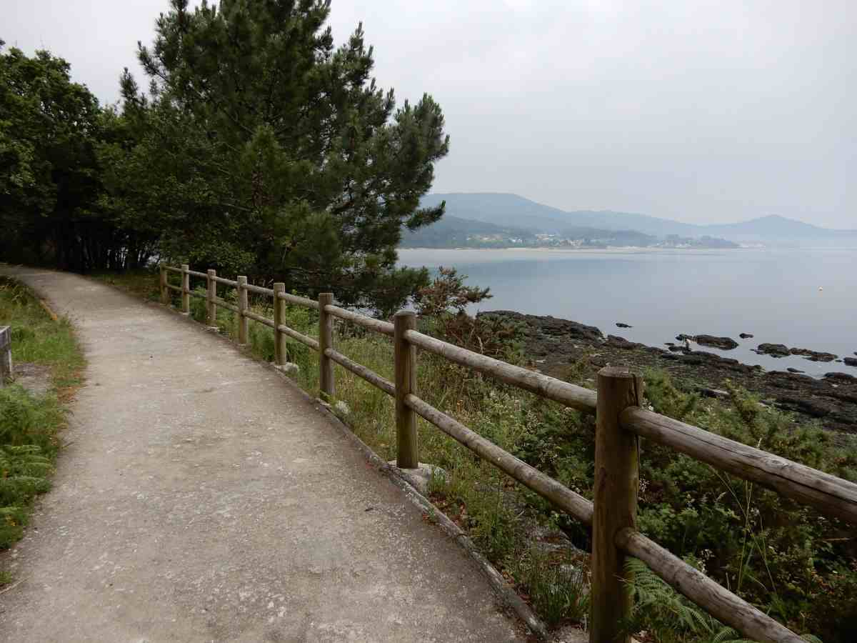 broña ruta senderos carpinteiros dos pes mollados outes