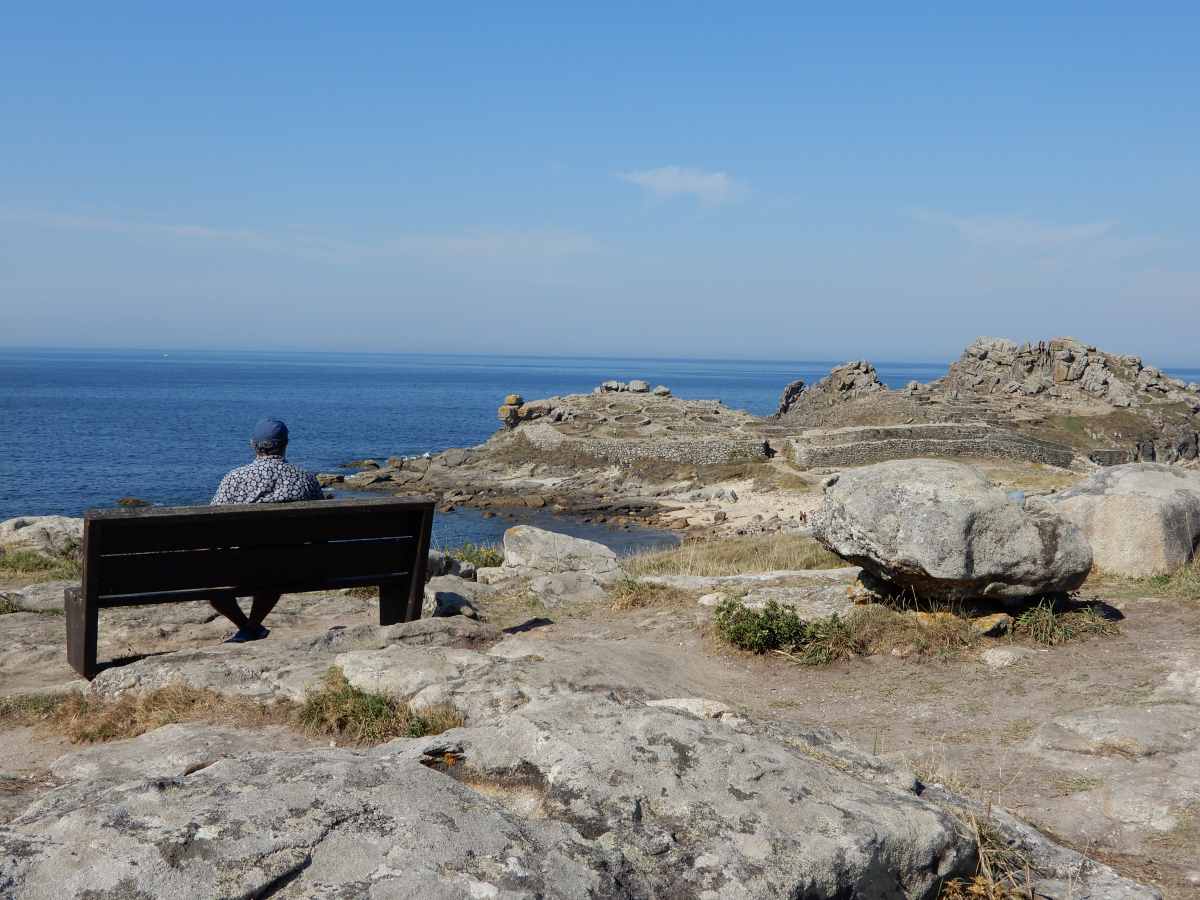castro baroña monumento historico porto do son