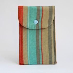 funda de gafas con tela reciclada