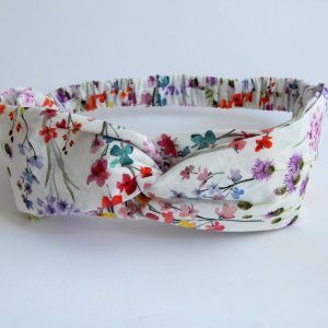 bandana estampado flores