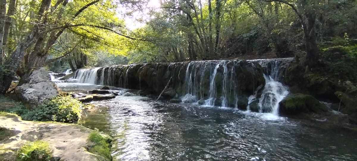 cascada de valdelteja burgos sendero ruta