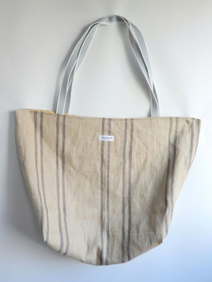 tote bag arpillera