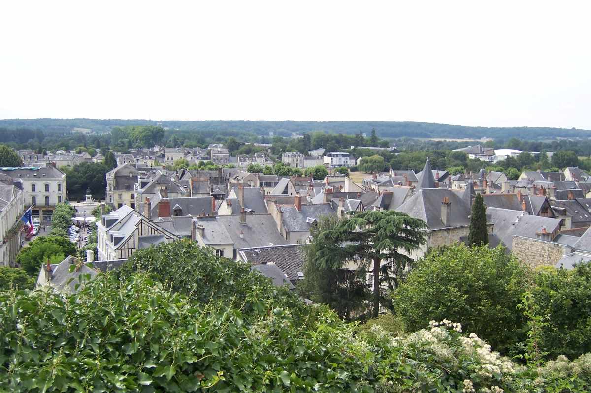 chinon loira beaux detours france