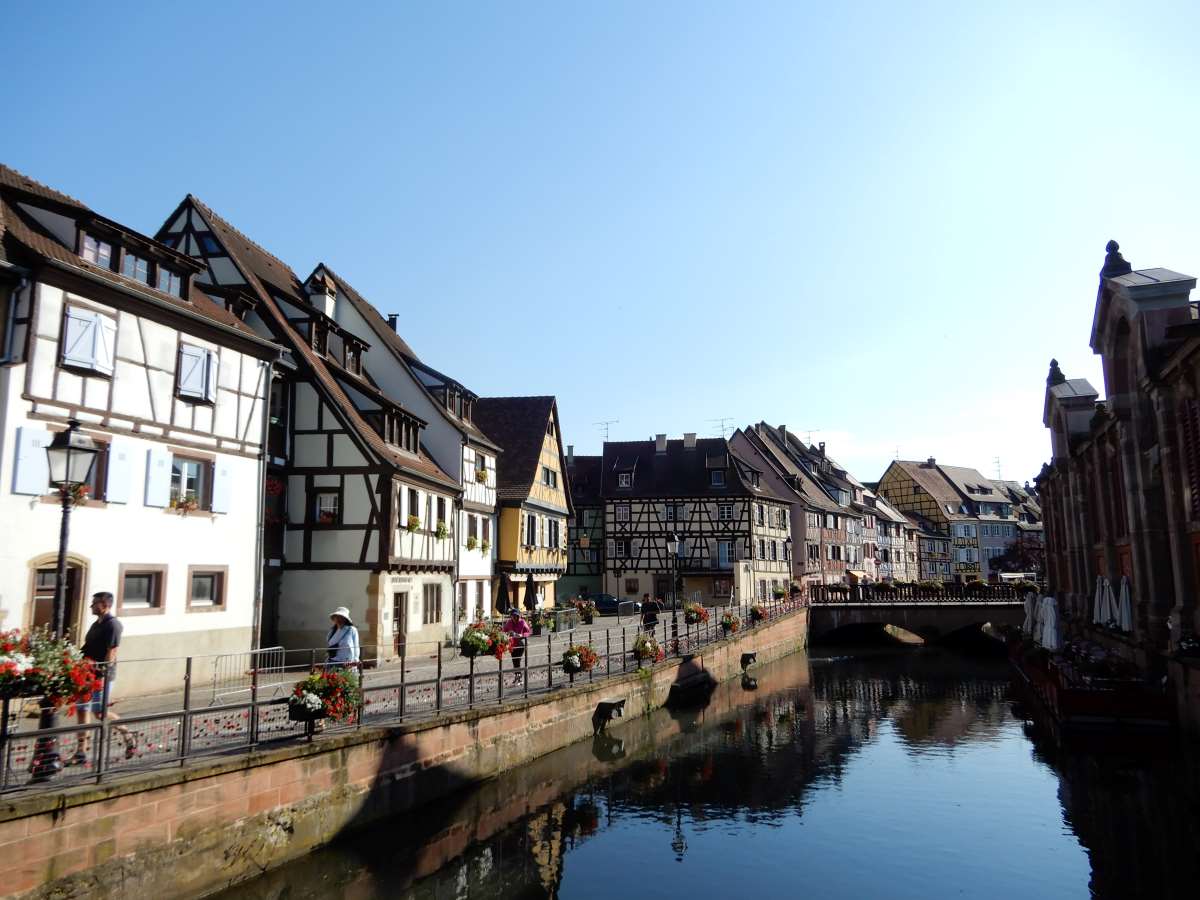 colmar alsacia francia canal