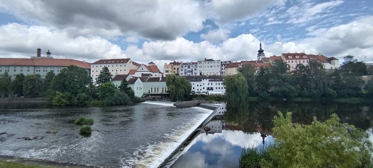 pisek vista general rio otava republica checa chequia