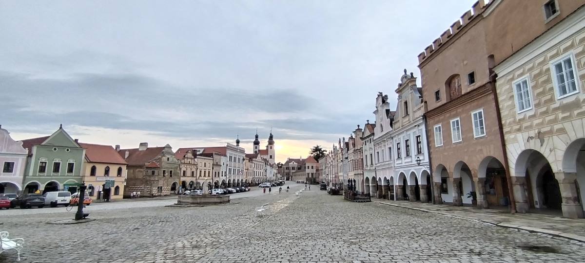 telc patrimonio humanidad plaza centro castillo chequia republica checa
