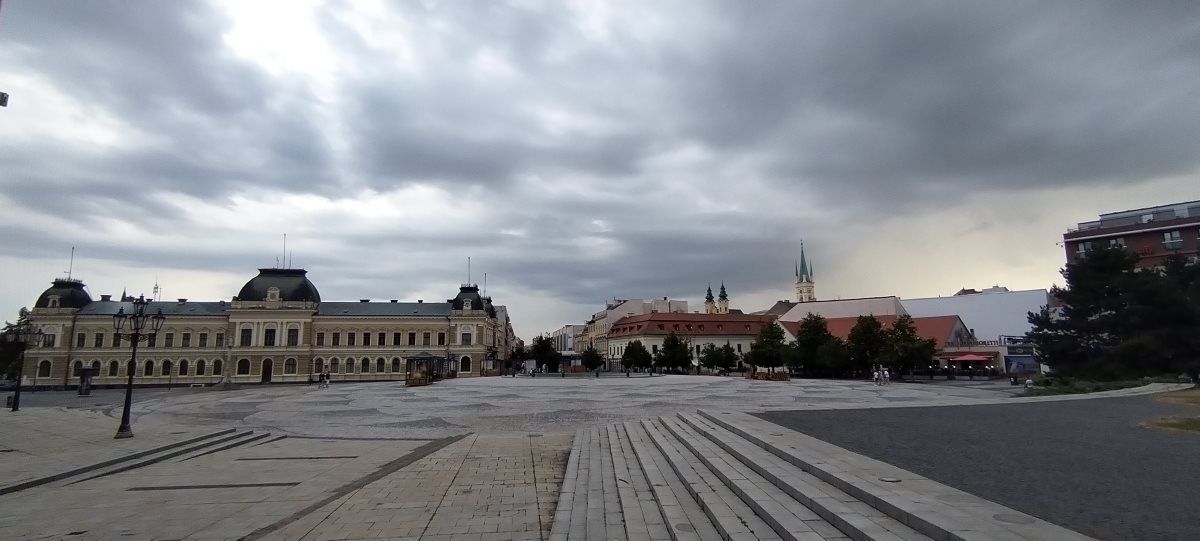 nitra eslovaquia centro urbano