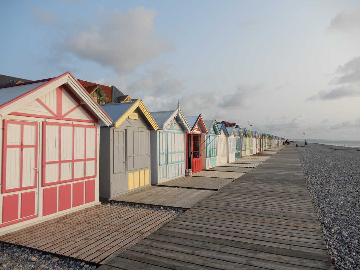 cayeux sur mer bahia somme casetas paseo playa