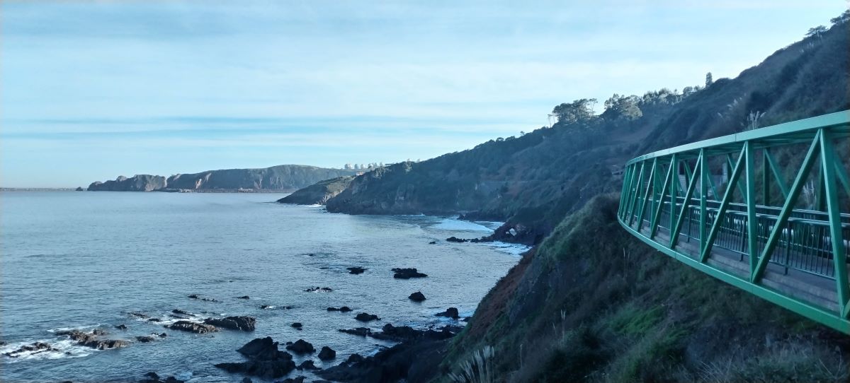 ruta senda norte asturiana aboño perlora puente via verde