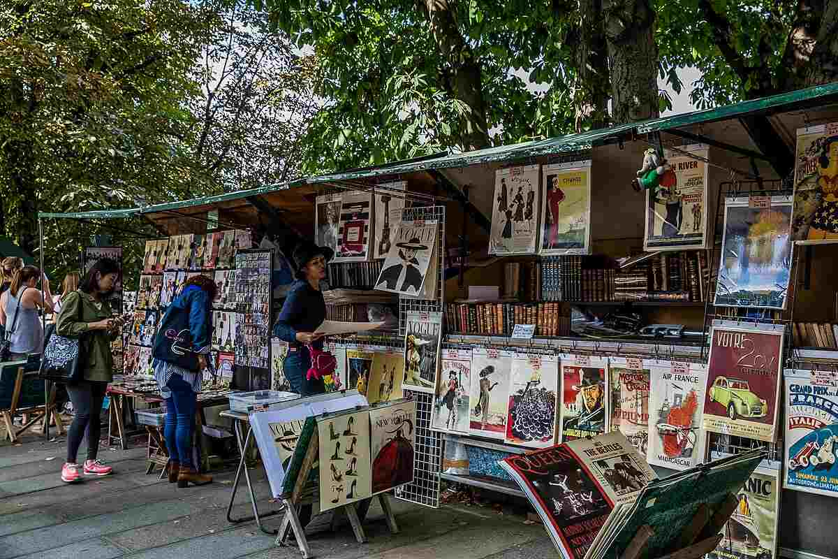 bouquinistes paris oculto sena icono francia 