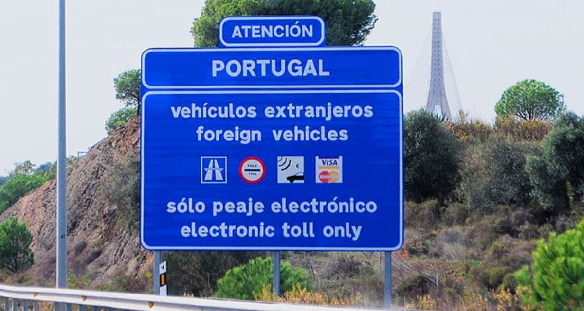 portugal autopista peaje electronico turistas extranjeros panel