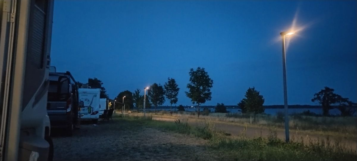 muldestausee alemania lago spot van life